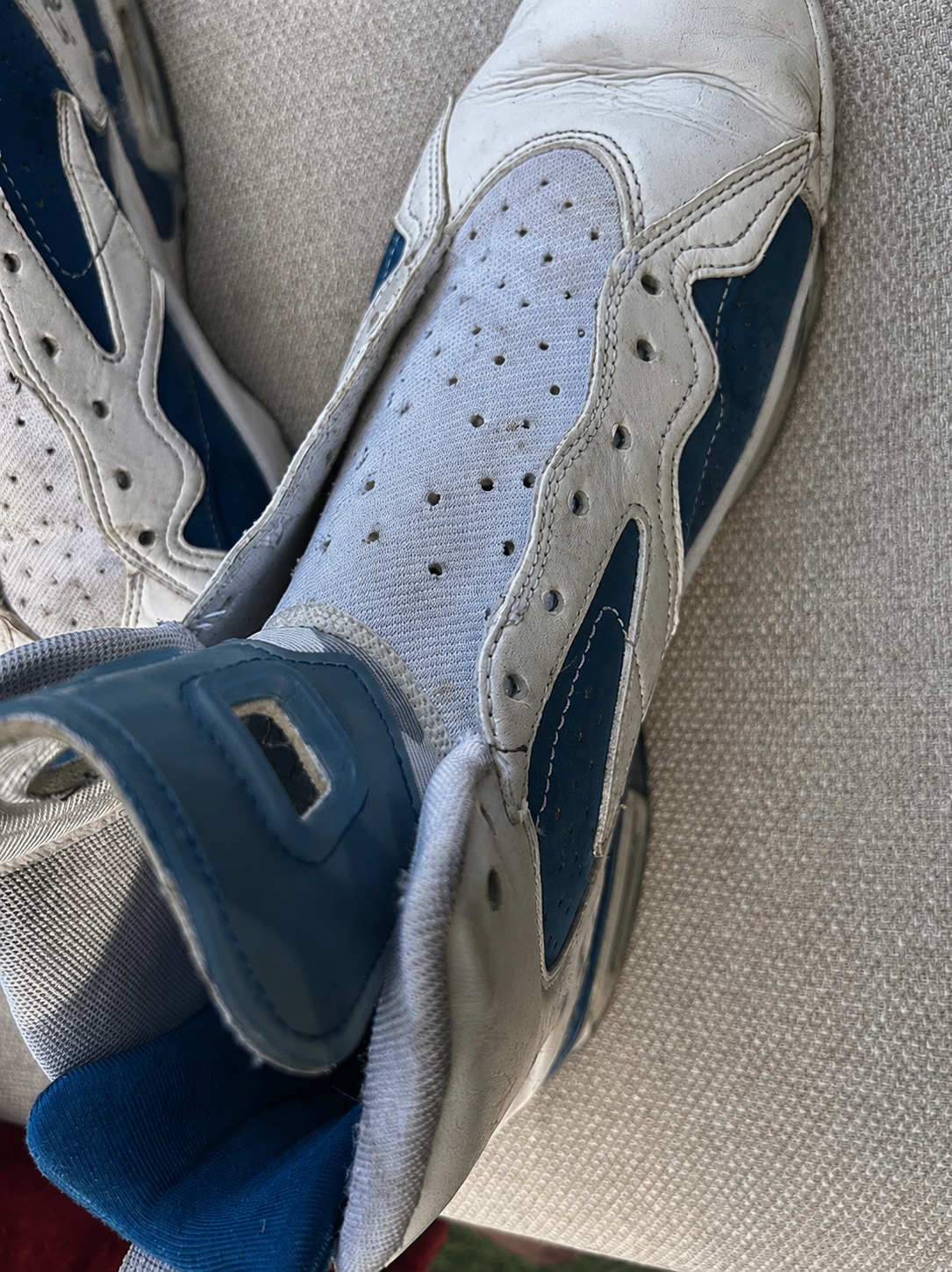 Before cleaning Retro High-tops