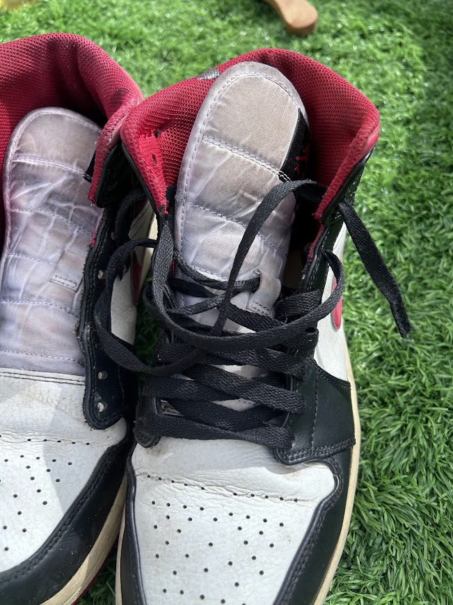 Before cleaning Air Jordan 1