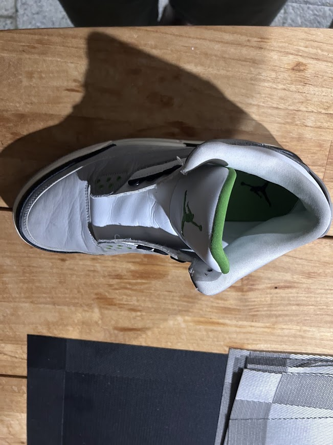 After cleaning Air Jordan 3