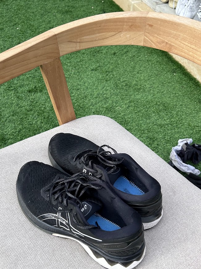 After cleaning ASICS Runners