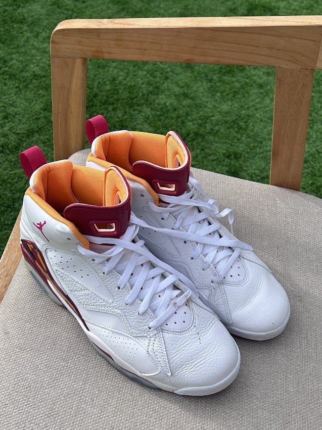 After cleaning Air Jordan 6