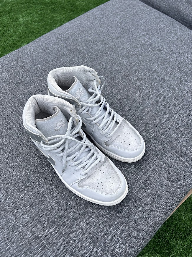 After cleaning NIKE DUNK HIGHS